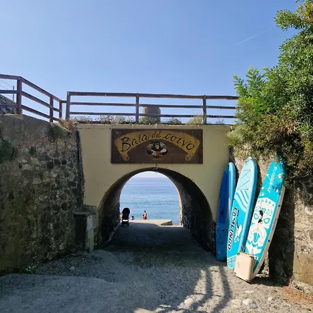 L'atelier Al Mare Deluxe Con Piscina E Vista Mare アパート *